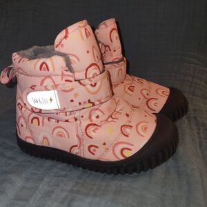 Jan And Jul Pink Rainbow Kids Boots